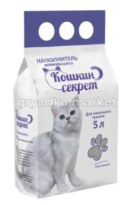 Наполнитель Кошкин секрет Глиняный Комкующийся Премиум 5л -6