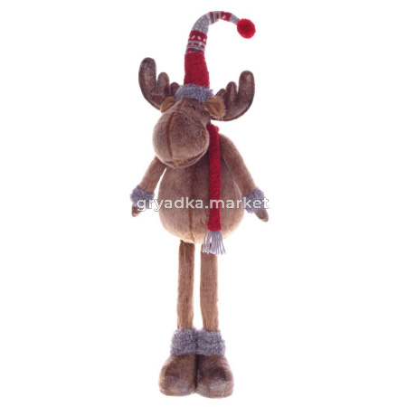 Игрушка набивная Лось,  L25 W19 H85-L25 W19 H66 см