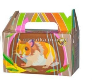Переноска картонная BAKA для хомяков и мышей 1-150