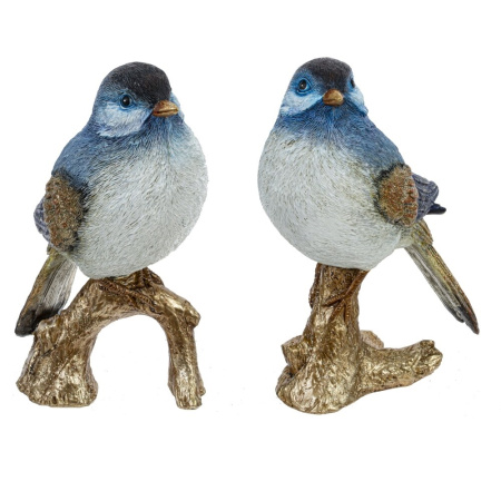 Фигурка декоративная Птичка, L10 W5,5 H15,5 см, 2в.