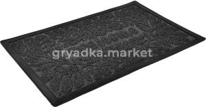 Коврик придверный с ворсом на резин. основе 40х60см черный-24шт